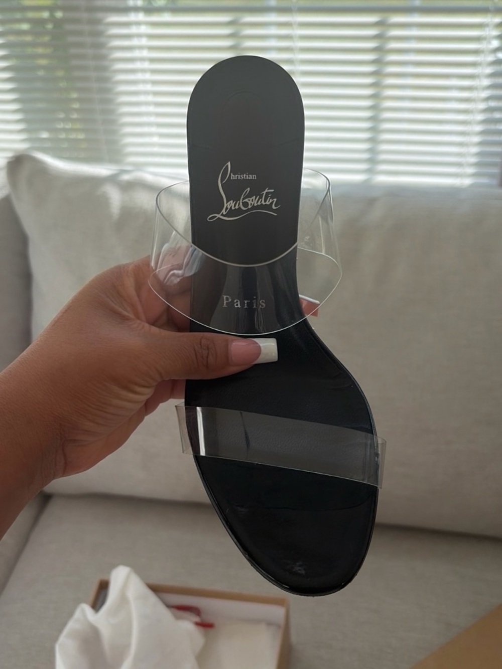 Christian Louboutin Black Women's Shoes - Picture 7 of 10